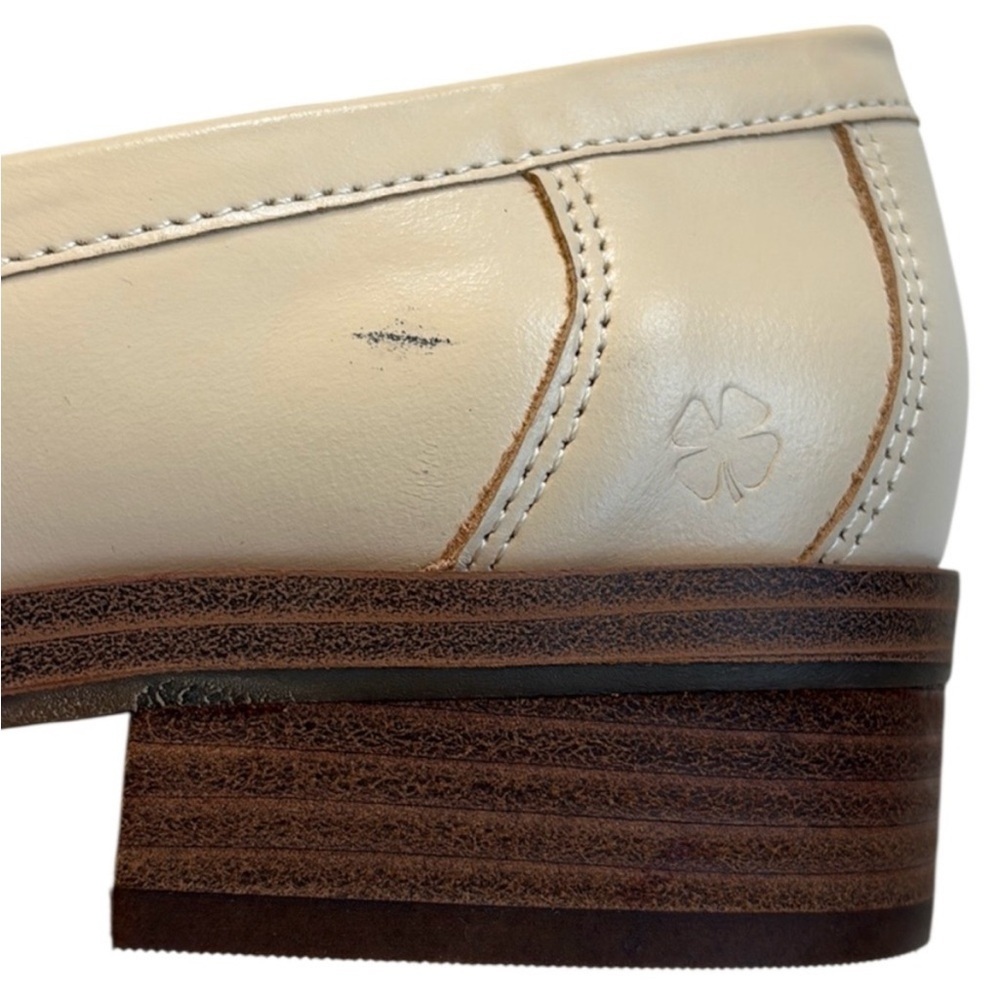 Like New Lucky Brand Leather Floriss
Loafers Cream Size 7 - Picture 6 of 9